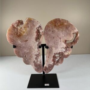 Pink Amethyst Angel wings